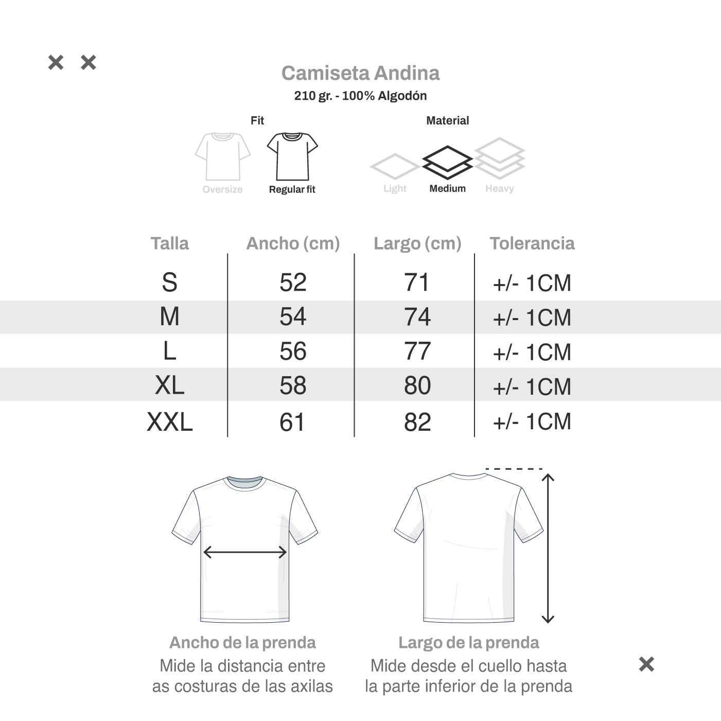 Camiseta Regular Andina
